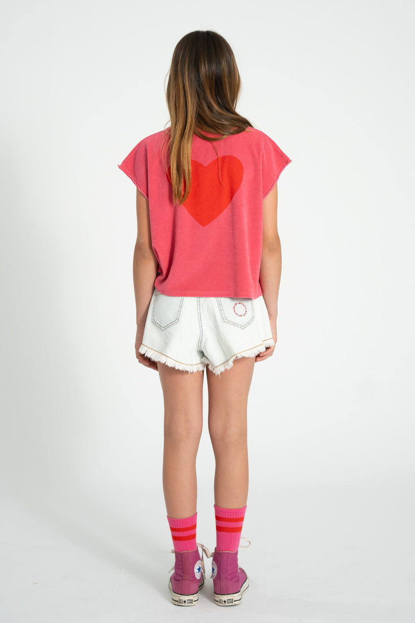 Piupiuchick Sleeveless Amour Top