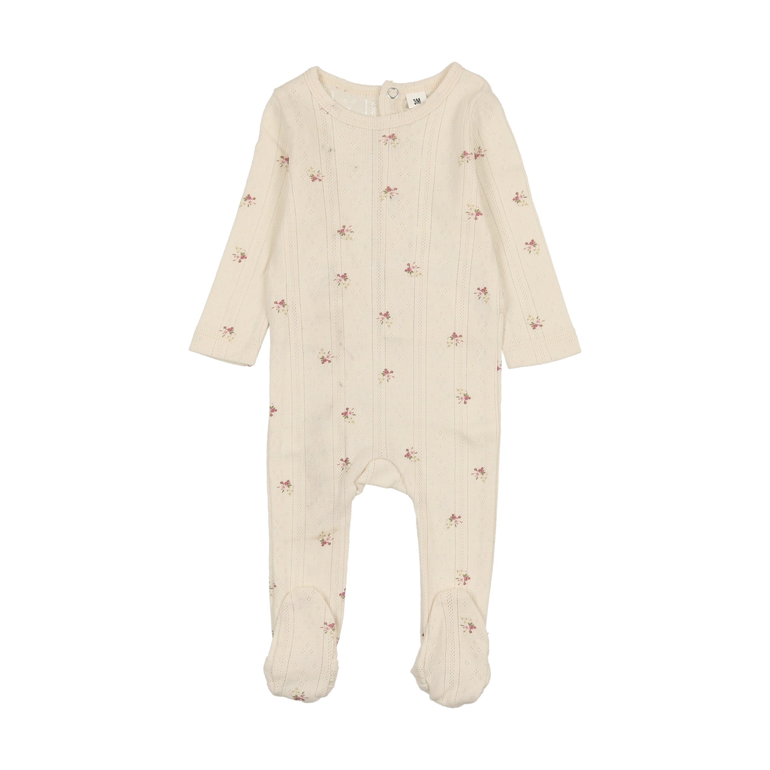 Printed Pointelle Footie Set ss25