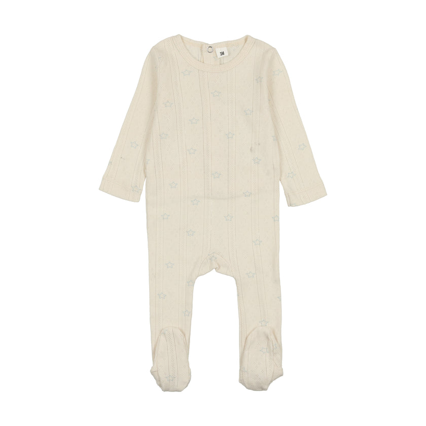 Printed Pointelle Footie Set ss25