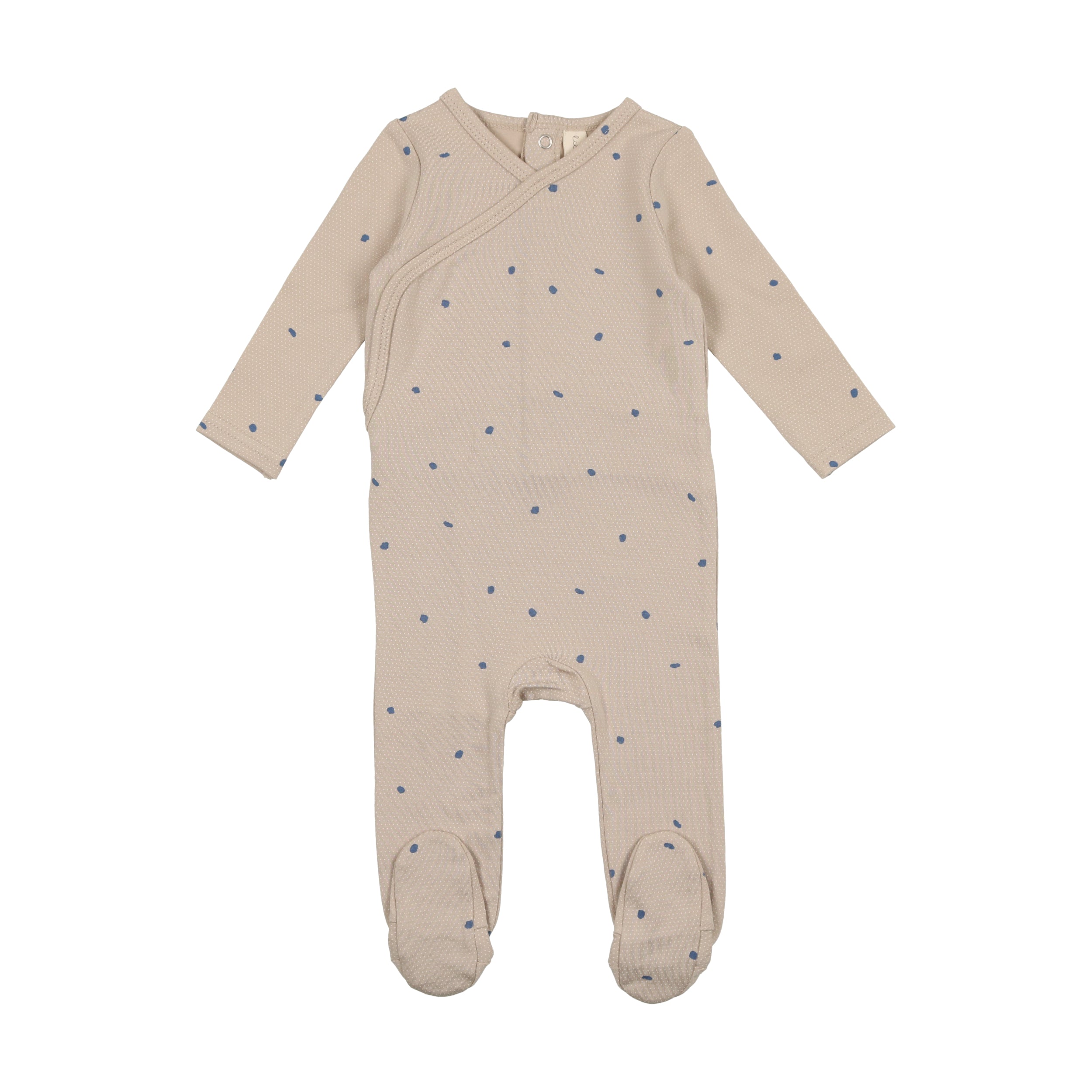 Printed Wrapover Footie