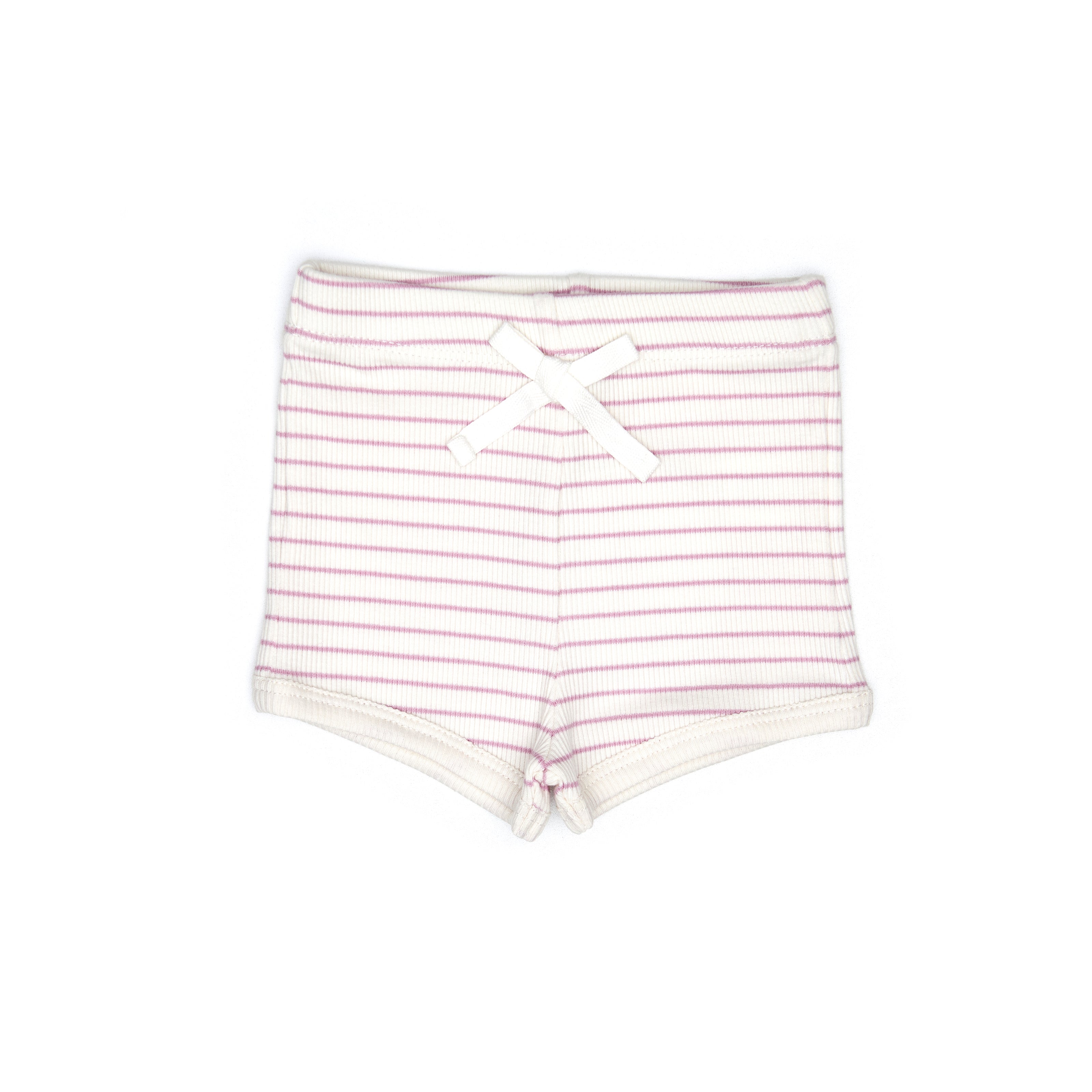 Lilac Stripe Top & Bloomer/ Short Set