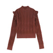 Lace Pointelle Sweater