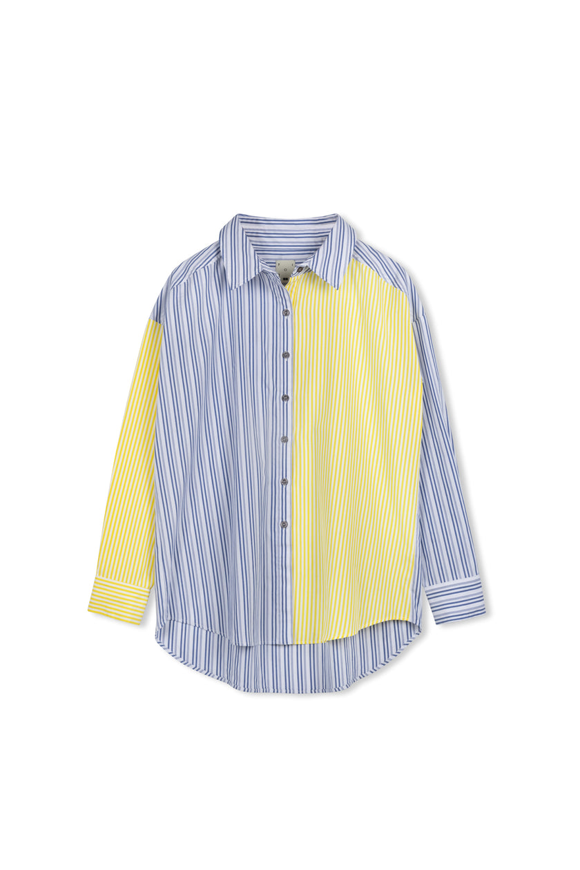 Point Oversized Button Up