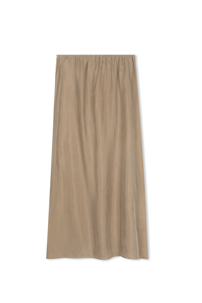 Point Linen Gore Skirt