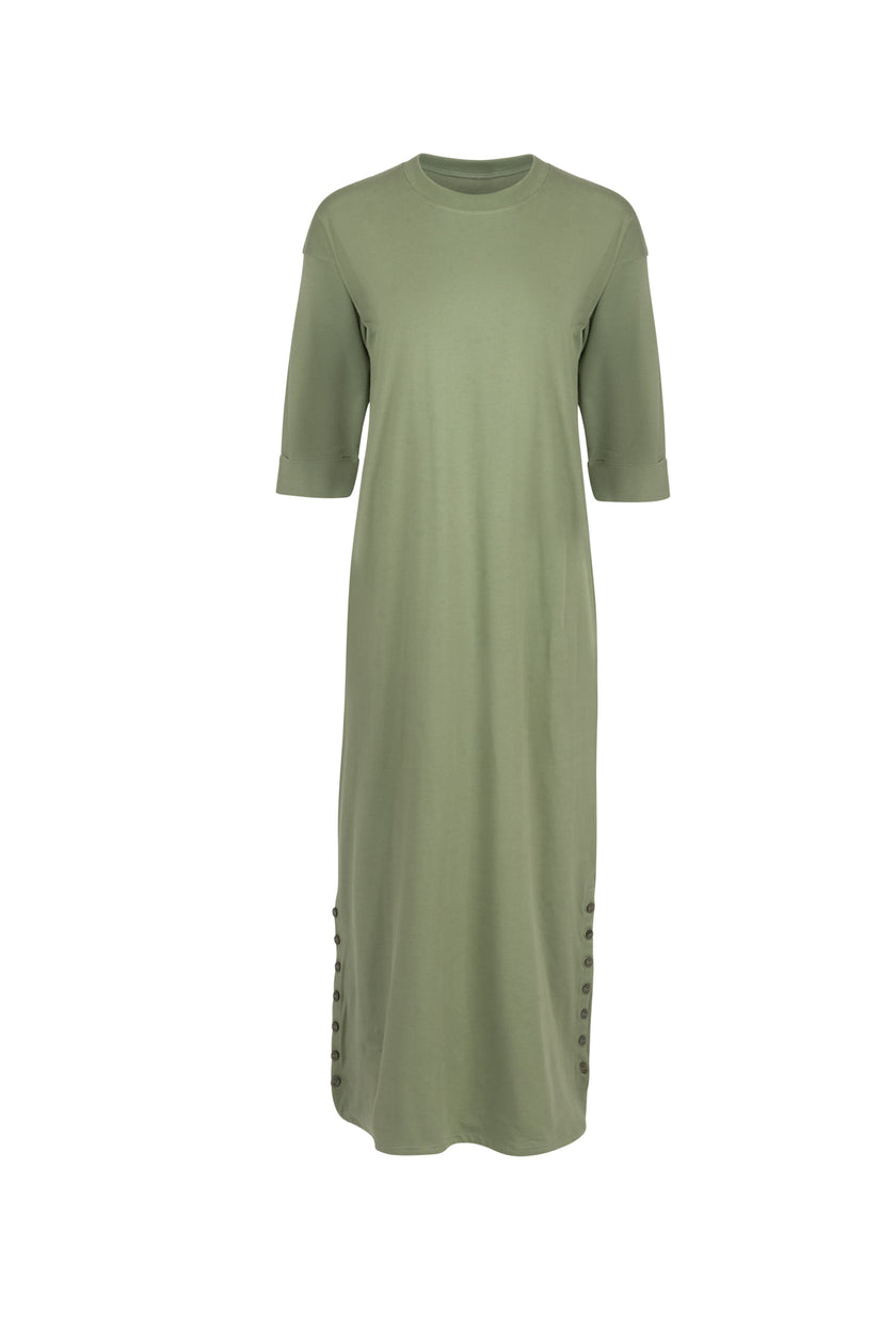 Point 3/4 Sleeve Dress