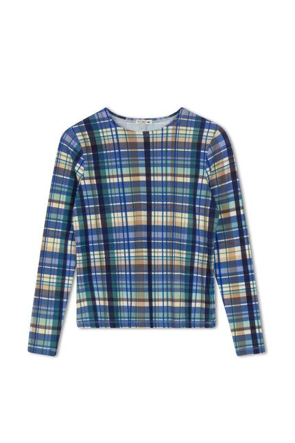 Point Printed Jersey Crew