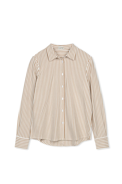 Point Stretch Button Up Shirt