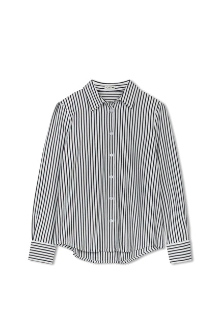 Point Stretch Button Up Shirt