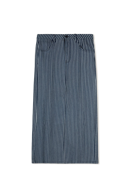 Point x HD Striped Maxi Skirt