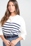 Point Jersey Stripe Tee
