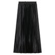 Satin Accordian Pleated Skirt