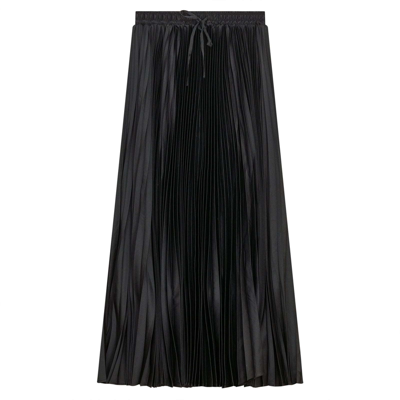 Satin Accordian Pleated Skirt