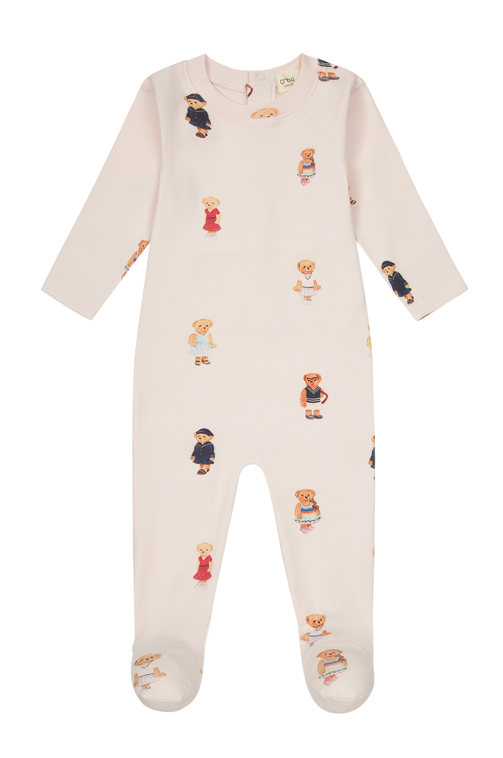 Crew Lounge Teddy Bear Footie