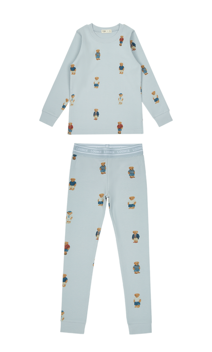 Crew Lounge Teddy Crewneck Set