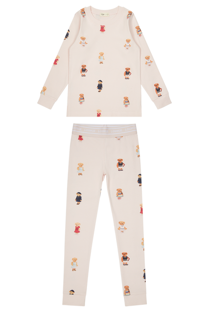 Crew Lounge Teddy Crewneck Set