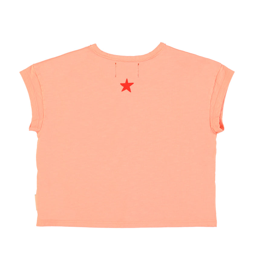 T-Shirt Pink w/ Tiger Print