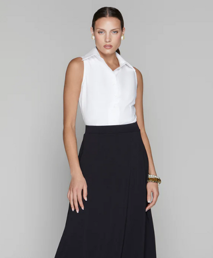 Lyla Sleeveless Cotton Blouse