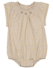 Lil Legs Sunny Blossom Flutter Romper