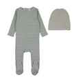Lilette Spotted Footie Set