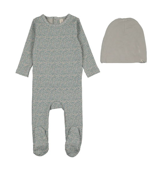 Lilette Spotted Footie Set