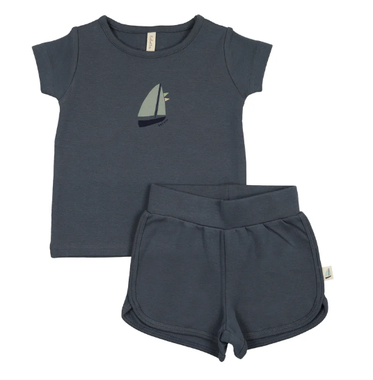 Lilette Nautical Short Sleeve Set