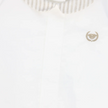 Le Bourdon Linen Collar Blouse
