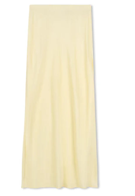 Point  Brushed Straight Skirt SS26