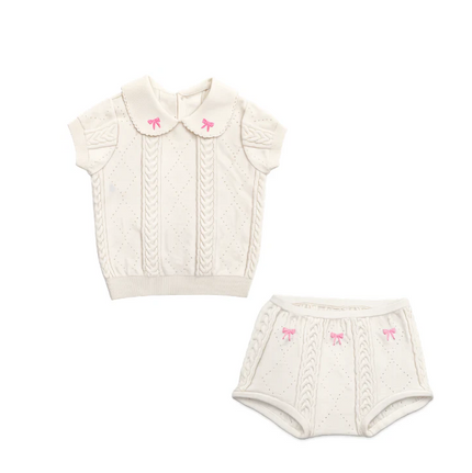 Sweet Threads Helly Knit Set