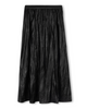 Alana Leather Pleated Skirt