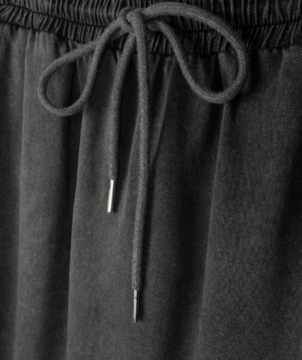 Clifford Chambray Elastic Waist Skirt