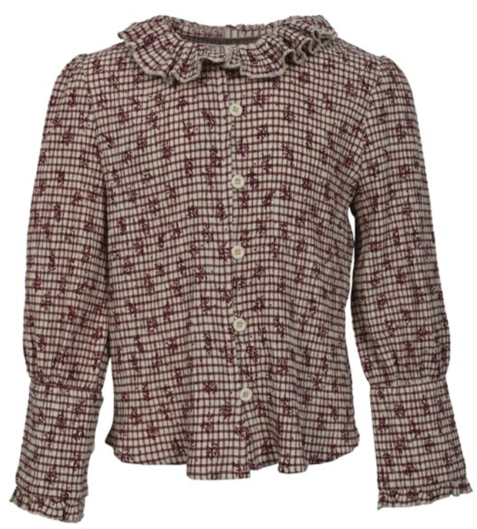 Regina Colored Wool Jumper and Blouse Set