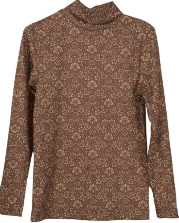 Harry Floral Printed Turtleneck and Skirt Set