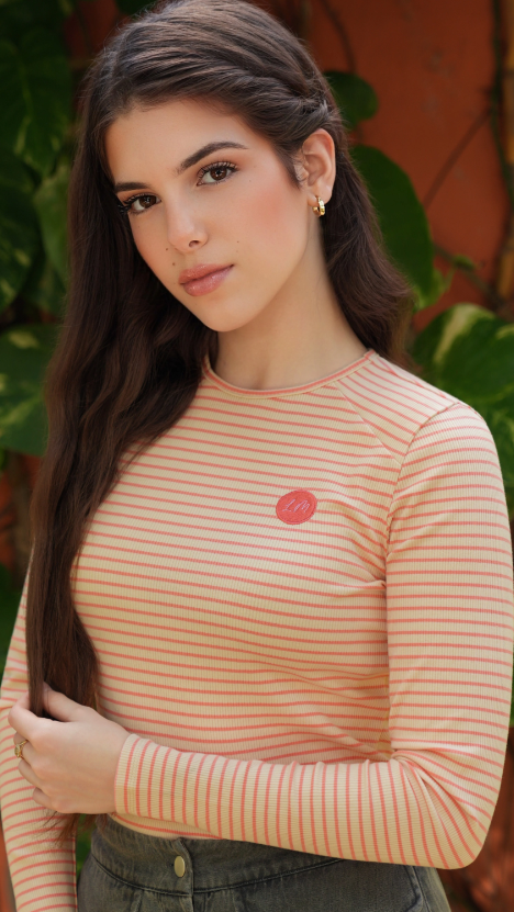 Luna Mae Ella Stripe Tee