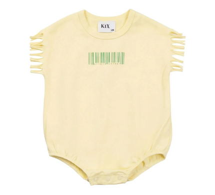 Kix Barcode Print Romper