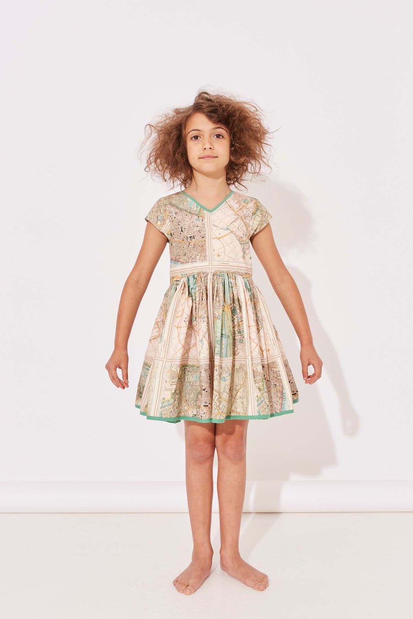 London Map Dress