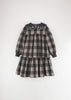 Embroidered Collar Dress