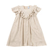 Linen Ruffle Dress