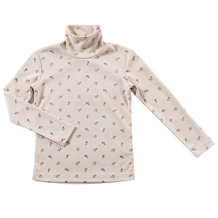 Bud Print Turtleneck