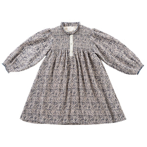 Smocked Crinkle Dress