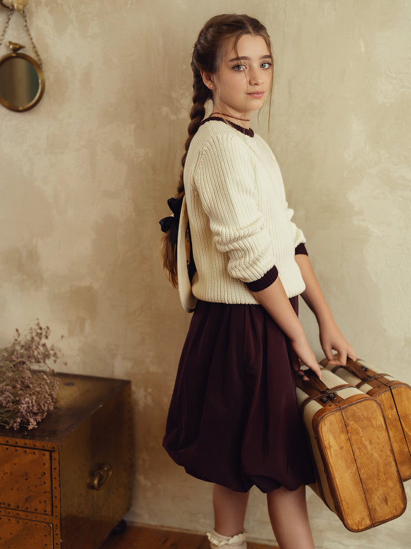 Taffeta Bubble Skirt