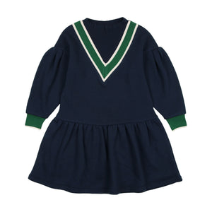 Varsity Sweatshirt Dress