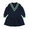 Varsity Sweatshirt Dress