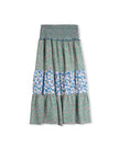 Print Maxi Skirt