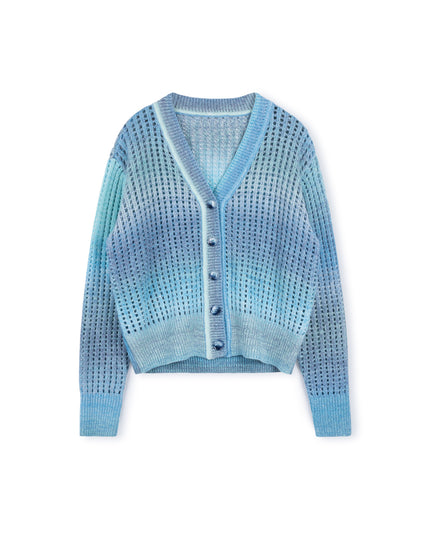 Mesh Knit Cardigan