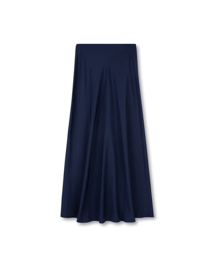 Atlanta Solid Midi Slip Skirt