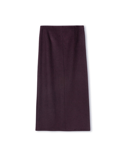 A-Line woolen skirt