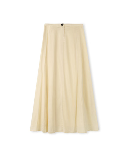 Linen Maxi Skirt