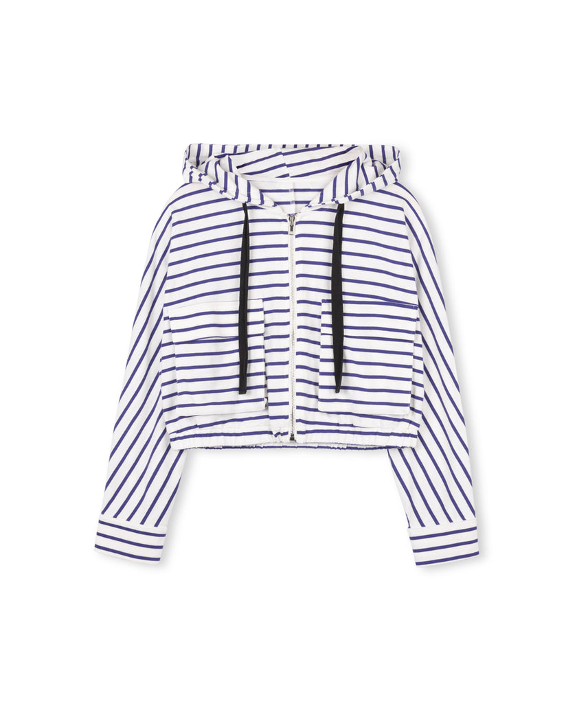 Stripe Dolman Hoodie