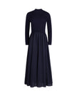 Knit and Taffeta Dress