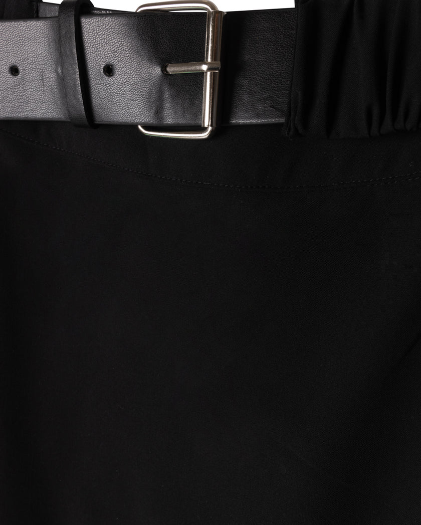 Elastic Belt Waisted Skirt